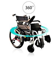 BABIFIS Intelligent Wheelchair, Folding Auxiliary Disabled Electric Car Adult Elderly Multi-Function Lithium Electric Scooter