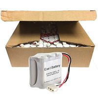 144x Exell Battery Door Lock 9V 6-Cell Battery Pack Fits Ilco Unican & Kaba Ilco 502238, 5022501070, 52238, 700, 884950, BL09, HTL-2, IL22, Interstate DRY0048, MLKBA0603, PM1700, Style D Ilco USA SHIP