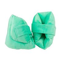 Rolyan Extra Soft Heel Protector, Comfortable Heel Cushion Supports Ankle and Heel for Sleeping or Sitting, Brushed Fabric Keeps Skin Safe and Reduces Friction, Straps Help Secure and Stabilize Ankle