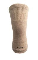 Men Women Knee Braces Warm Soft 70% Camel Wool Kneepads Beige Arthritis, 1 Pair. Made in Mongolia.