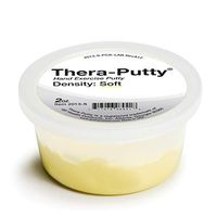 Lumex Thera-Putty for Exercise and Hand Therapy, Soft, Yellow, 2 oz, 2013-S