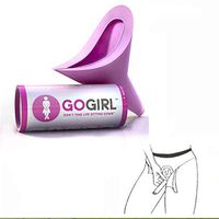 Urinals Female Device Germ Resistant Portable for Women, Camping Hiking More with Medical Grade Silicone (3 Pack)