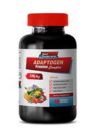 Mood Support Supplements - ADAPTOGEN Premium Complex 770MG - ashwagandha with rhodiola - 1 Bottle 60 Vegetable Capsules