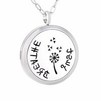 constantlife Hypoallergenic Essential Oil Diffuser Locket Bracelet -Stainless Steel Aromatherapy Scent Jewelry (Tree1)