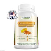 Nutrivive Turmeric Curcumin with Bioperine, 120 Veggie Capsules