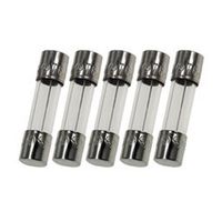 5 x 200mA Glass Fast Blow Fuse GMA 2 Amp 250v 5x20mm (3/16" X 3/4")