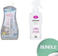 Excelsior - Stain Remover and Machine Cleaner Bundle - Eco-Friendly - Enzyme Based - Septic Safe Biodegradable Formula - Bleach, Solvent, and Phosphate Free