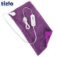 Heating Pad, 12" X 24" Large Size Ultra Soft Heat Therapy Wrap for Back, Abdomen, Hand, Shoulder Legs, Waist, Dry/Moist Heating Pad with Auto Shut Off Perfect Purple