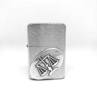 Lawyer Thunderbird Vector Pocket Lighter Stainless Steel Single Torch Cigar Lighter – Cigar Cutters by Jim