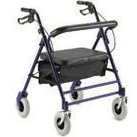 Invacare Bariatric Rollator with Pouch - Bariatric Rollator with Pouch by Rolyn Prest