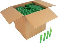 Transparent Green Pre-Roll Tubes - 109mm - King Size - #PRT109TG - Set of 600