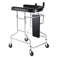 Lower Body Rehabilitation Training Walking Aids Drive Light Weight Medical Walker for Elderly, Seniors, Handicap, Disabled Max 180 kg (400 lbs)
