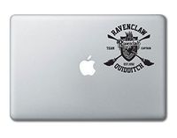 Ravenclaw Quidditch Team Hogwarts Harry Potter Printed Clear Vinyl Decal Sticker Compatible with Apple MacBook Pro Air 11" 12" 13" 15" All Years Laptop Trackpad Keyboard (13" Macbook (All Models))