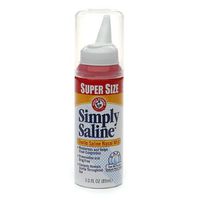 Simply Saline Baby Nasal Mist, Super Size, 3-Ounce (6-pack)