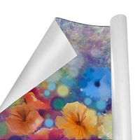 Gift Wrapping Paper Roll Vintage Colorful Florals for Birthday,Holiday,Wedding,Baby Shower Gift Wrap - 3Rolls - 58inch x 23inch Per Roll