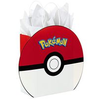 Hallmark 9" Medium Pokémon Gift Bag with Tissue Paper for Birthdays, Valentines Day, Kids Parties, Holidays and More