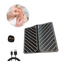 Aceyyk EMS Foot Massage Mat, USB Rechargeable Foot Massager for Promoting Blood Circulation Relaxing Pressure Muscle Pain Relief