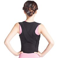 Monkibag-HE Posture Aligner Posture Corrector for Women Men Upper Back Brace and Provide Clavicle Support for Thoracic Kyphosis and Shoulder Neck Relief Physical Therapy Posture Support
