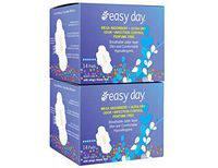 EasyDay Overnight/Heavy Flow Sanitary Pads for Women, with Wings, Unscented, Hypoallergenic, Mega Absorbent, Odour & Infection Control, Individually Wrapped, Ultra Thin - 28 Count Pack