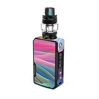 MightySkins Skin Compatible with VooPoo Drag Mini - Rainbow Waves | Protective, Durable, and Unique Vinyl Decal wrap Cover | Easy to Apply, Remove, and Change Styles | Made in The USA