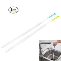 Topbeu 2PCS Sink Cleaning Brush Drain Cleaner Tool