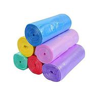 CTKcom 5 Gallon Colored Trash Bags(6 Rolls)- Garbage Bags Colored for Home Bathroom Bedroom Toilet Office Rubbish Bin Small Size 120 Counts/6 Rolls Trash Bags,6 Color