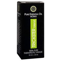 Pure Essential Oil Works Trickster Blend, 100% Pure, Natural, Paraben-Free and Therapeutic Grade with Euro-Style Dropper, 0.33 Ounces