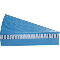 Brady SLF-A-PK Self-Laminating Vinyl (B-292), Black on White, Self-Laminating Solid Letters Wire Marker Card (25 Cards)