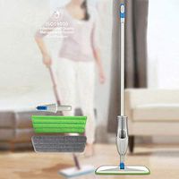 HOMEJOY Spray Mop for Floor Cleaning with high Quality Microfiber pad-Washable Reusable Pads with Refillable Bottle Comfortable Handle and 360 Degree Rotation for Home Kitchen Office