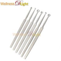 WDL MEYHOEFER Chalazion Ear Curette 0.5MM,1MM,1.8MM,2MM,2.5MM,3MM ENT 6 PCS Instrument
