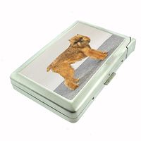 Dog brussels griffon 01 Cigarette Case w Built In Lighter