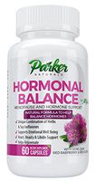 Hormone Balance with Menopause & Estrogen Support Supplements by Parker Naturals. Natural Formulation with Unique Combination of Herbs & Soy Isoflavones. 60 Count