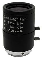 StarDot 4-12mm f/1.4-1.4 Body Only Camera Lens, Black (LEN-MV412CS)