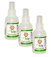 LAFE'S ORGANIC BABY BABY INSECT REPELLENT,OG2, 4 FZ 3 pack