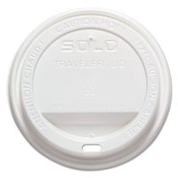 Plastic Cup Lids for 12 - 16 Ounce Cups, 100/Bag SLOT316R