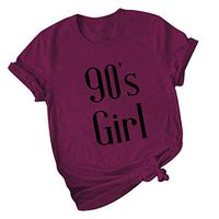 Women's O-Neck Blouse Loose T-Shirts Plus Size Tee Pattern Print Tops Turn Over Collar Sleeve Tunic Xia&Han Wine