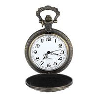 Mens Watches,Fxbar Retro Roman Numerals Pocket Watch Child Baby Gift Necklace Watches Commemorative Clock(B)