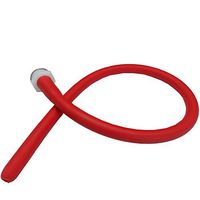 Enema Shower Kit Attachment,Anal Douche for Men and Women Tubing Nozzle Reusable Red Hose 19in