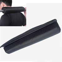 EUGNN Barbell Pad, Squat Pad, Weight Lifting Barbell Protector for Squats, Lunges, and Hip Thrusts, Foam Cushion Protection for Shoulders and Hips(Black)