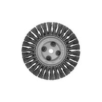 Maryland Brush 42035 K6016, 6" Knot Wheel, 6" x 3/4" x 5/8" AH, 0.016