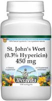 Extra Strength St. John's Wort (PE 0.3% Hypericin) - 450 mg (100 Capsules, ZIN: 512951)