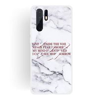 JUNXI Phone case Phone Cover Maxim Scrub Semi-Transparent TPU Marble Phone Case for Huawei P30 PRO Strong Quality and Durable