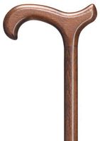 Men First Choice Derby Cane Walnut Beechwood  -Affordable Gift! Item #DHAR-9762707