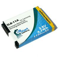 Replacement for Samsung TL320 Battery - Compatible with Samsung SLB-11A Digital Camera Battery (1130mAh 3.8V Lithium-Ion)