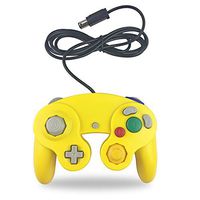 Crifeir The Wired Controller for Gamecube NGC Wii Video Game (Yellow)