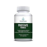 InnerCues Prostate Formula - Saw Palmetto + 30 Herbs - Reduce Frequent Urination, Remedy Hair Loss – Single Homeopathic Herbal Extract Health Supplements