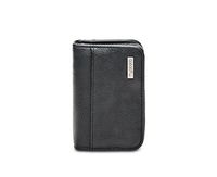 Myabetic Clemens Diabetes Case for Glucose Meter, Test Strips, Lancing Device and Lancets Includes Trash Pocket - High Quality Compact Design (Black)