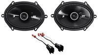Kicker 6x8 Front Speaker Replacement Kit for 2005-2007 Ford F-250/350/450/550