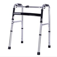 CW&T WW Elderly Walker Aluminum Alloy Adjustable Non-Slip Disabled Rehabilitation Four-Legged Walker