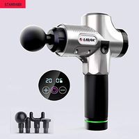 JYPCBHB Muscle Massage Gun, Handheld Deep Tissue Portable Massage Device with LCD Display,Rechargeable Power Massager ，Soothing Muscle Stiffness, 20 Speedsdeluxe Version 2